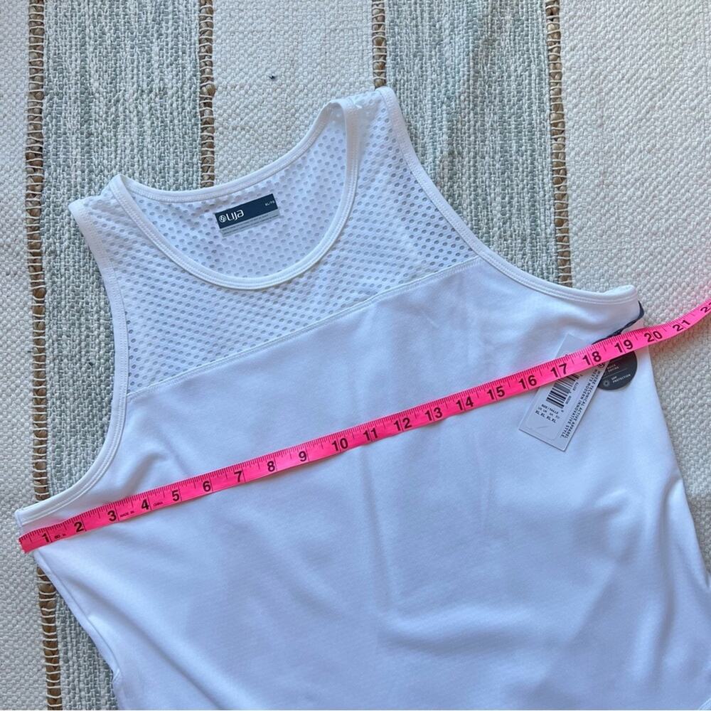 Lija Breeze White Training Tennis Dress SS-3205BW Women’s Size XL - Picture 6 of 10